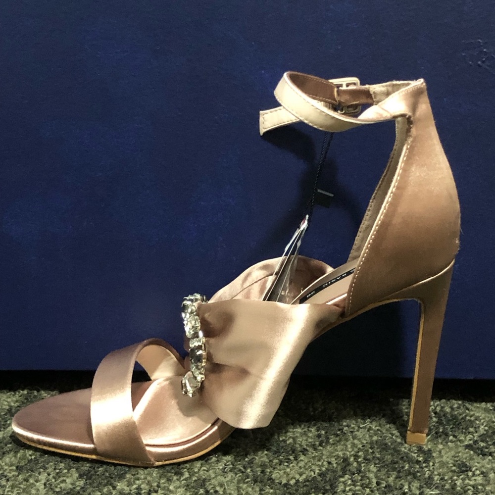 Zara party trap heels